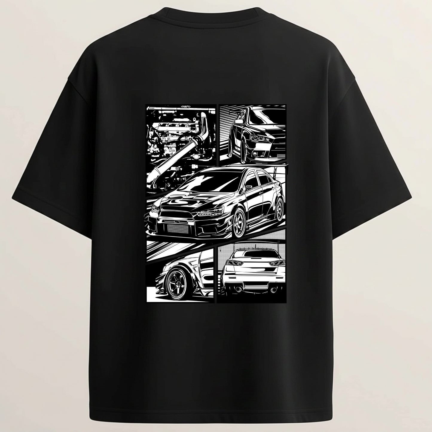 GTR French Terry oversized 5-sleeve
