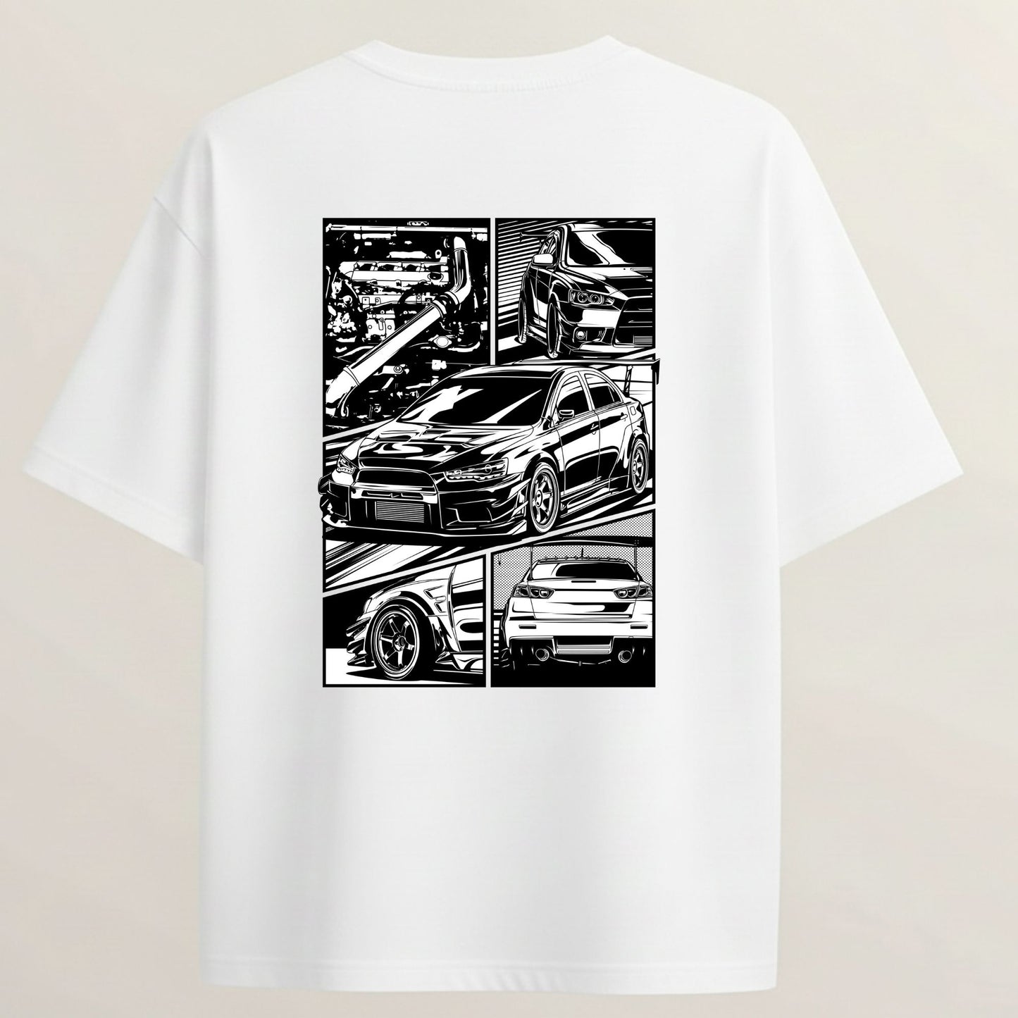 GTR French Terry oversized 5-sleeve