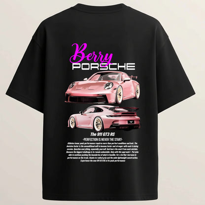 Mustang Oversized 5-Sleeve Black T-shirt