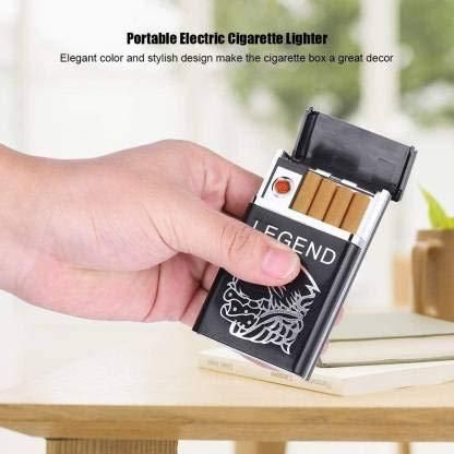 2 in 1 Rechargeable Cigarette Case with Lighter