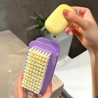 Non-Slip Storage Tool Roller Soap Boxes with Brush