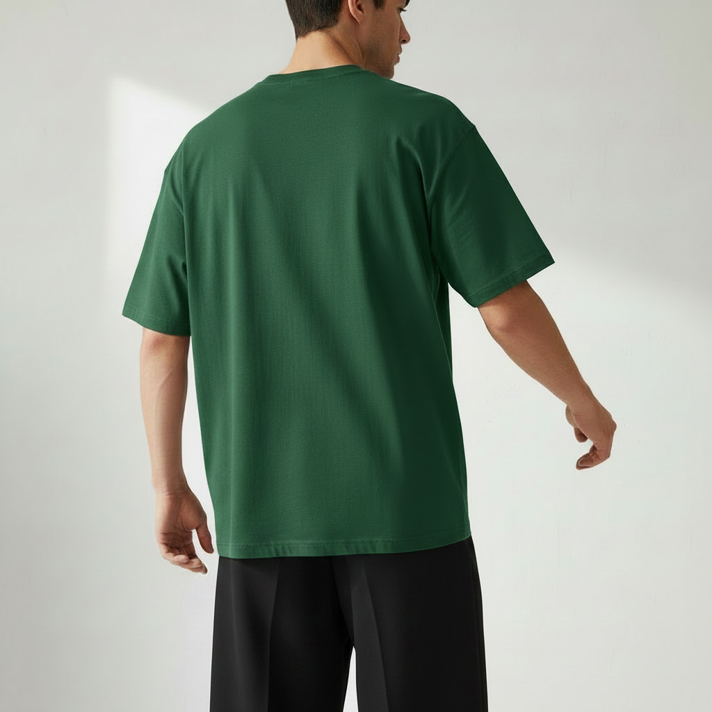 Back View - Loose Fit Trousers