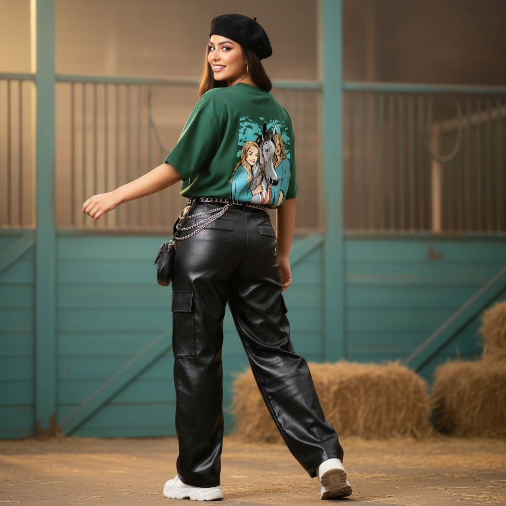 Female 3 – Green Tee Stable Freak