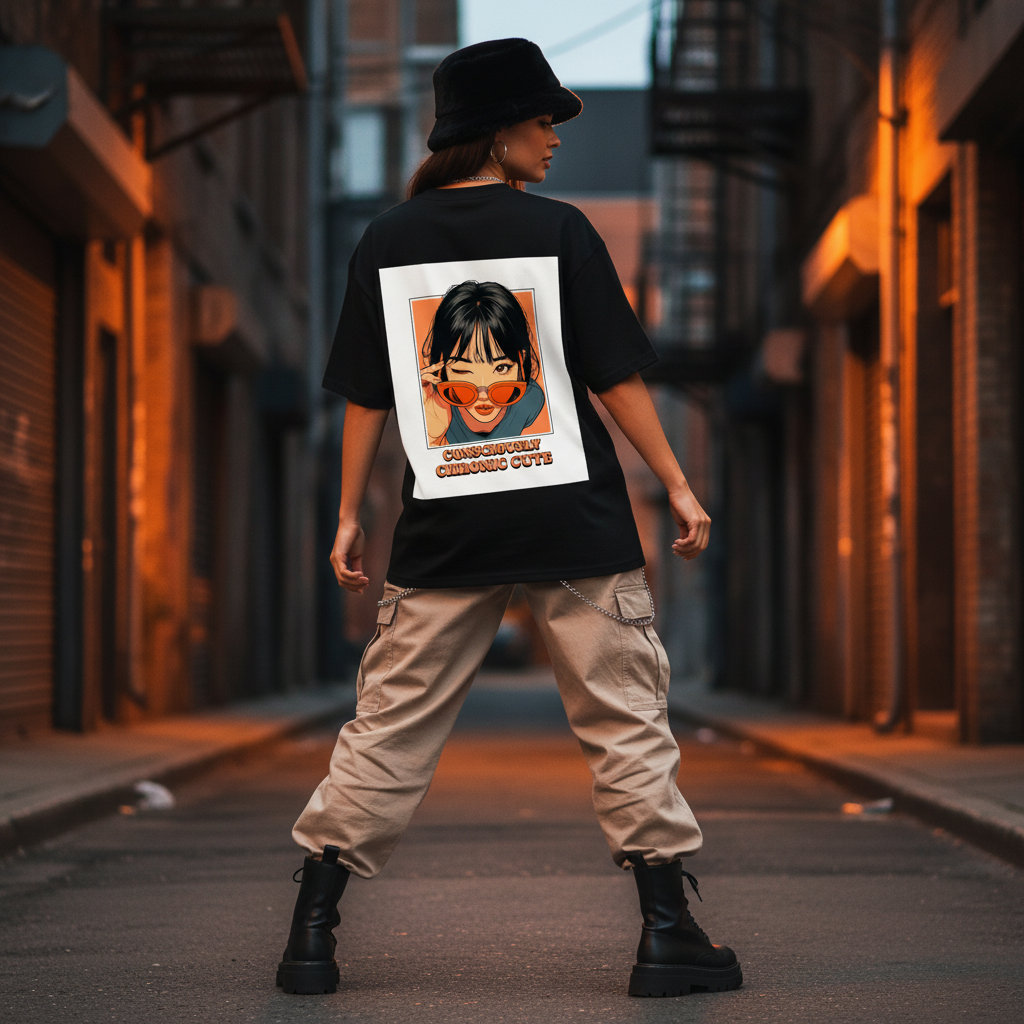 Female – Trending Freak Black Tee