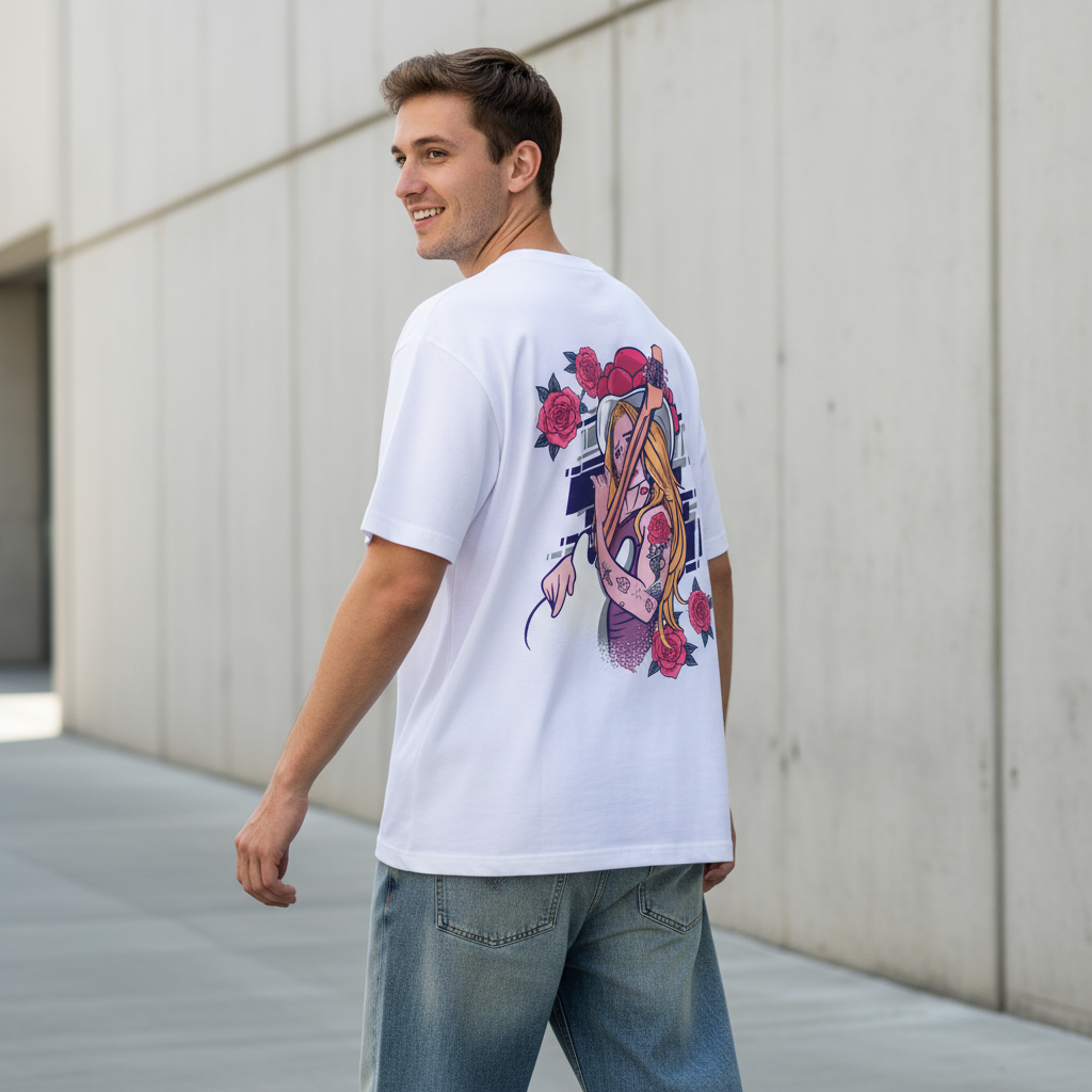 S1 - Back Model White Caucasian Male