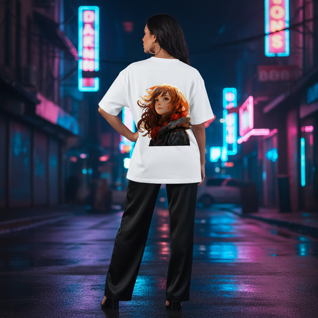 Female Back 2 - Anime White