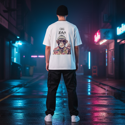 Male Model 1 - Chill Bro White