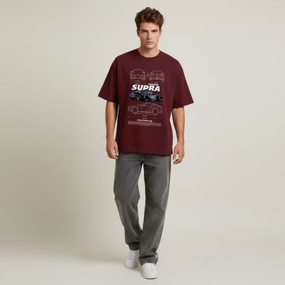 S1 - Model hip out front facing with Toyota Supra full front print