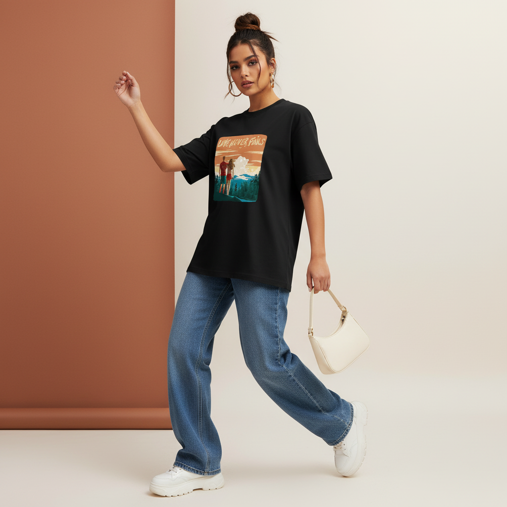 Front Y2K - Wide-leg Jeans