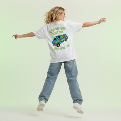 Female Back Print - Mystery Machine Van