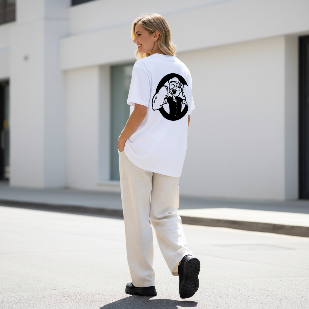 Popeye White Lady Back Pose 3