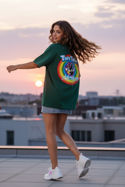 Sunset Back Print